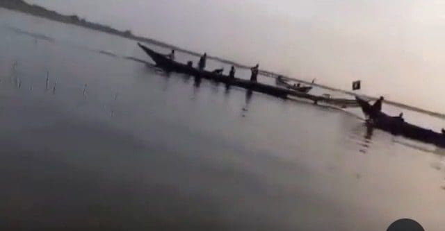 Screenshot of Boko Haram launching daring attacks on Nigerian military positions in marshes of Lake Chad Nov. 19, 2024.Courtesy of Mahamat M. Bechir.