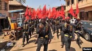 Islamic Movement in Nigeria marching on the streets of Abuja: credit Islamic Movement of Nigeria.