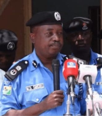 Commissioner of Police Zamfara state, Muhammad Dalijan. Courtesy: Zamfara state Police Command Archives.