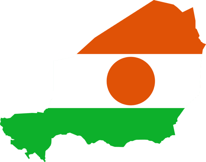 Map and Flag of Niger. Image by Gordon Johnson/Pixabay.