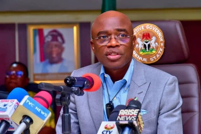 Governor Hyacinth Alia of Benue State. Photo credit: Facebook/Fr. Hyacinth Iormem Alia.