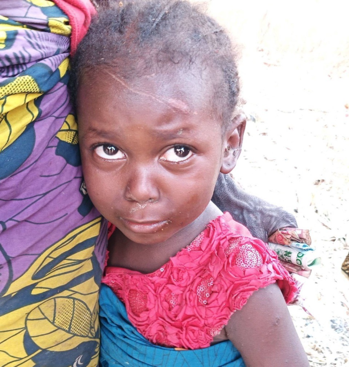 Survivor: 5-year-old Tiro Nuhu spent 3 months in terrorist camp in dense forest near the Abuja-Kaduna Expressway. All photos and video credit: Mike Odeh James