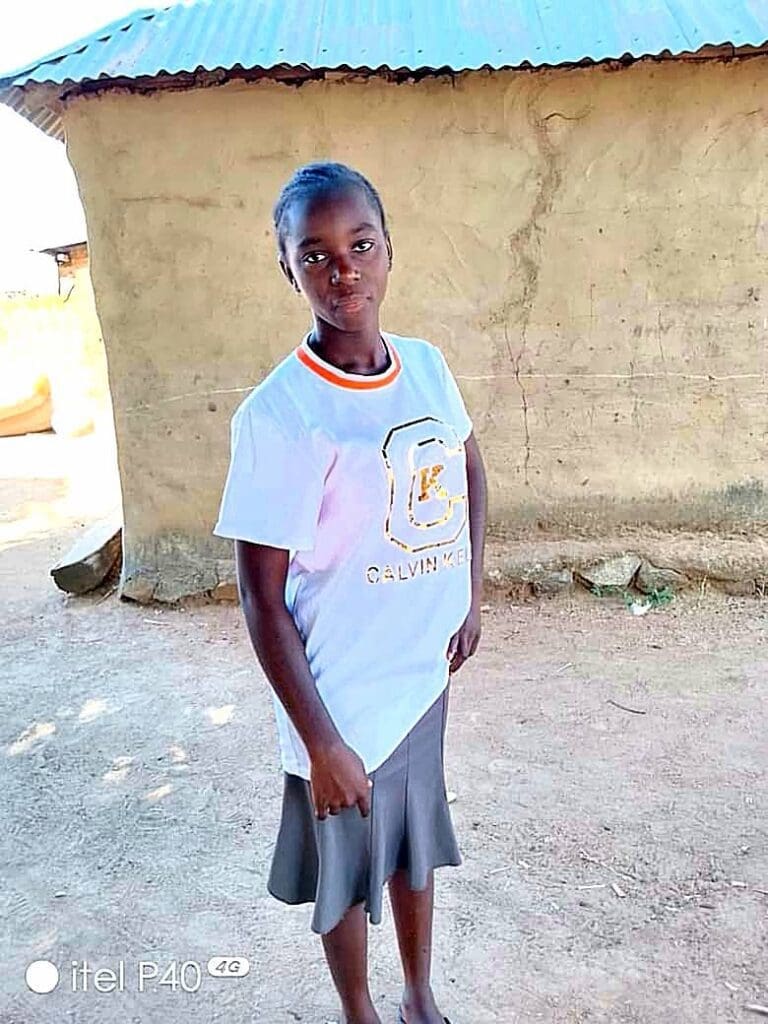 14-year-old Queen Elizabeth Ayuba in Kaduna.