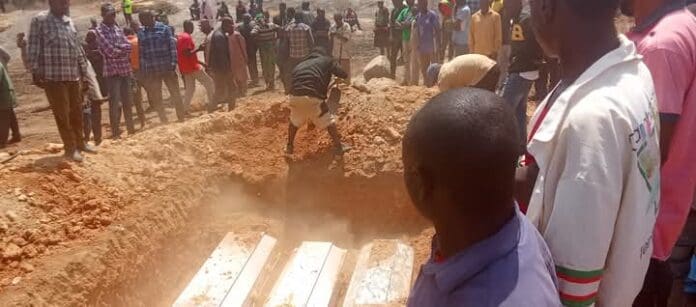 a mass burial of victims in Ruwi village. Credit Ayuba Matawal.