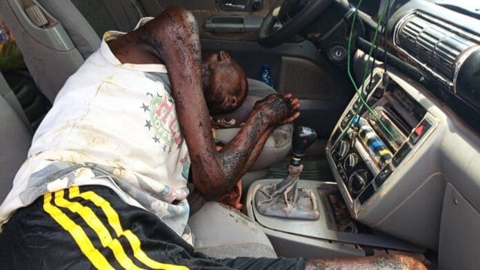 Rijana hostage survivors rescued April 2, 2025 in forest south of Kaduna after ransom payments.  credit: Mike Odeh James for TruthNigeria. 