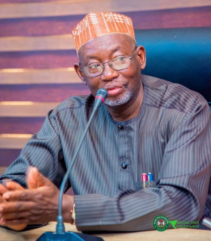 Jigawa State Governor Umar Namadi. Photo credit: X/@uanamadi.