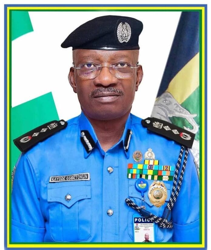 IGP Kayode Egbetokun. Photo credit: Facebook/Nigeria Police Force.
