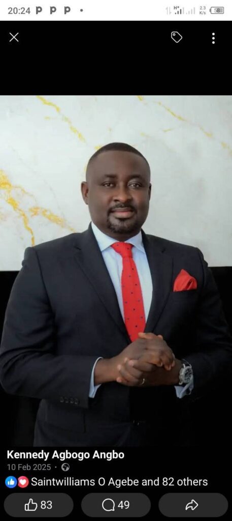 Benue Assemblyman Kennedy Agbogo Angbo.