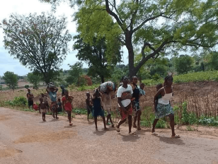Evidence from the scenes shows residents fleeing for safety as attackers descended on these areas, leaving behind destruction and widespread panic.