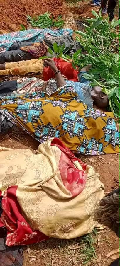 Imagine of Burnt House by Fulani Ethnic Militias in the Wereng camp of Riyom County in Plateau State, Photo Credit: Berom Youth Association Facebook page. 