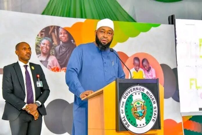 Governor Mohammed Umaru Bago of Niger state. Photo credit his official Facebook page. 