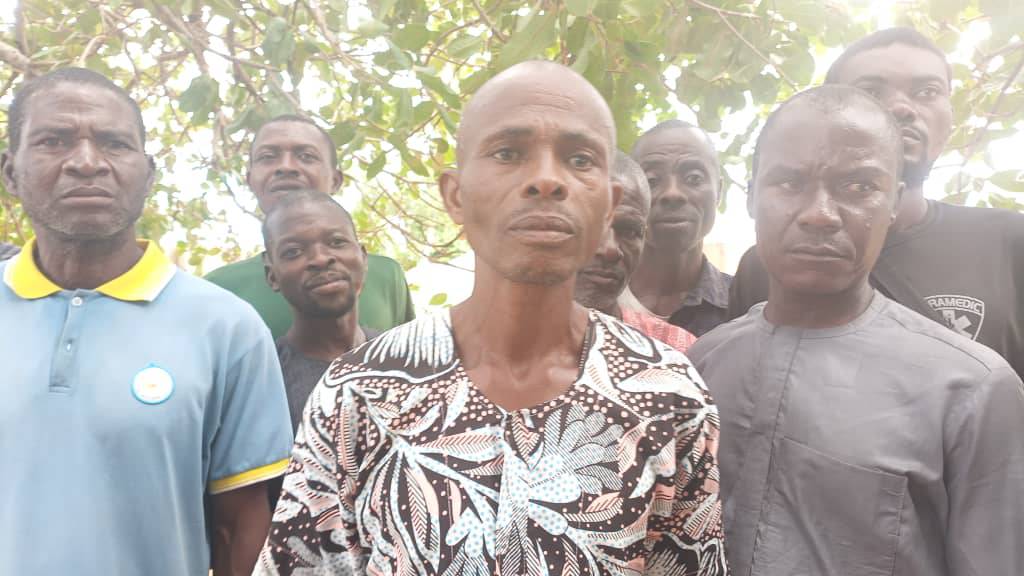 Chief Julius Kumaga Joor, Tribal Chief of Yelwata Community. Photo by TruthNigeria Staff.