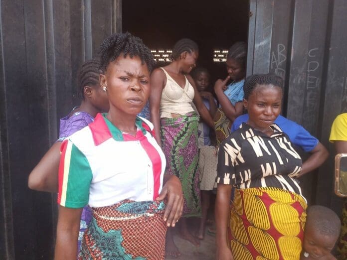 Ms Aondonna at camp. Photo by Ekani Olikita.