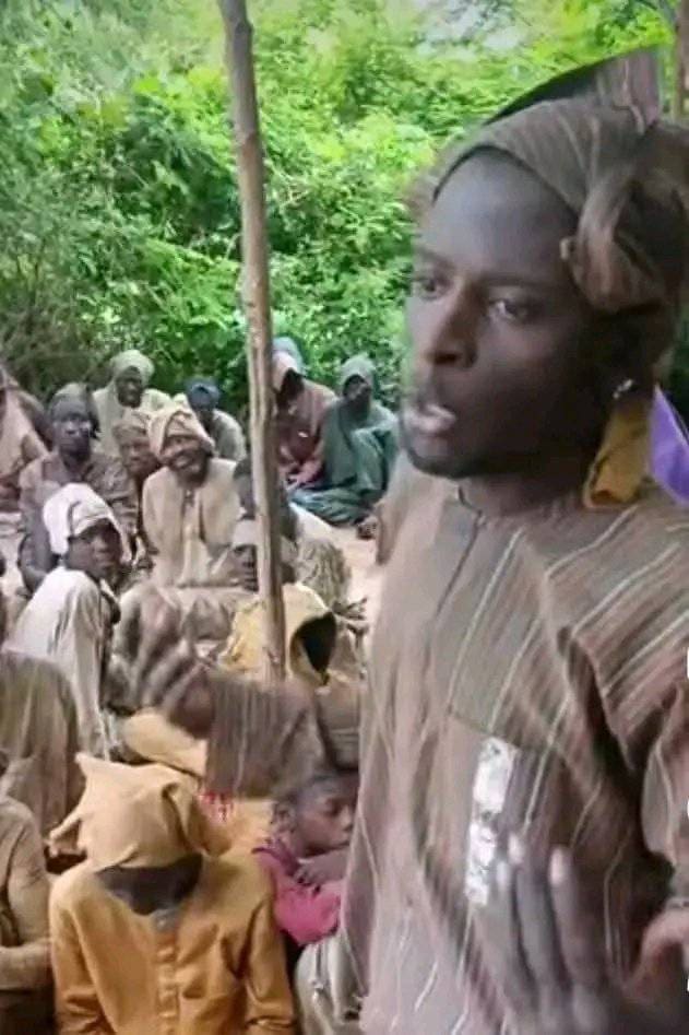 Stilled-pictures-of-the-hostages-captured-from-the-viral-video-as-they-are-kept-in-Zamfara-forest-Tuesday.-Credit-X