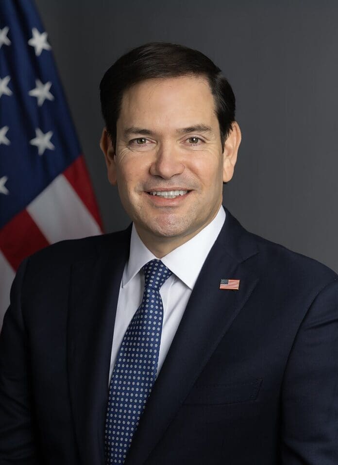 US Secretary of State Marco Rubio. Photo by US State Dept.