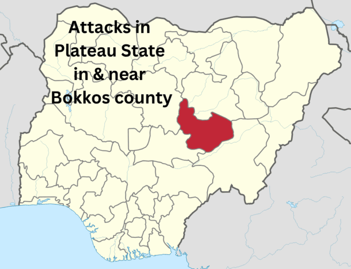 Ongoing Attacks Reported South of Jos, Nigeria