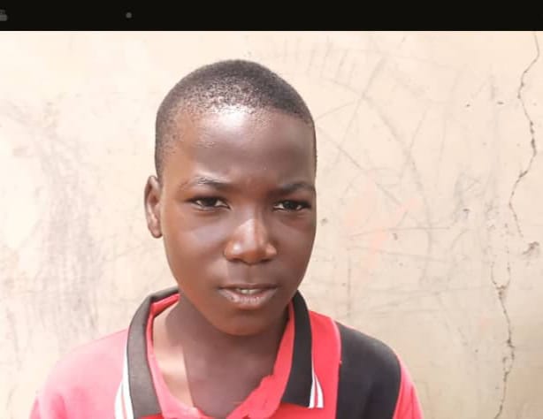 Zidane's son, Napoleon. Credit: Mike Odeh 