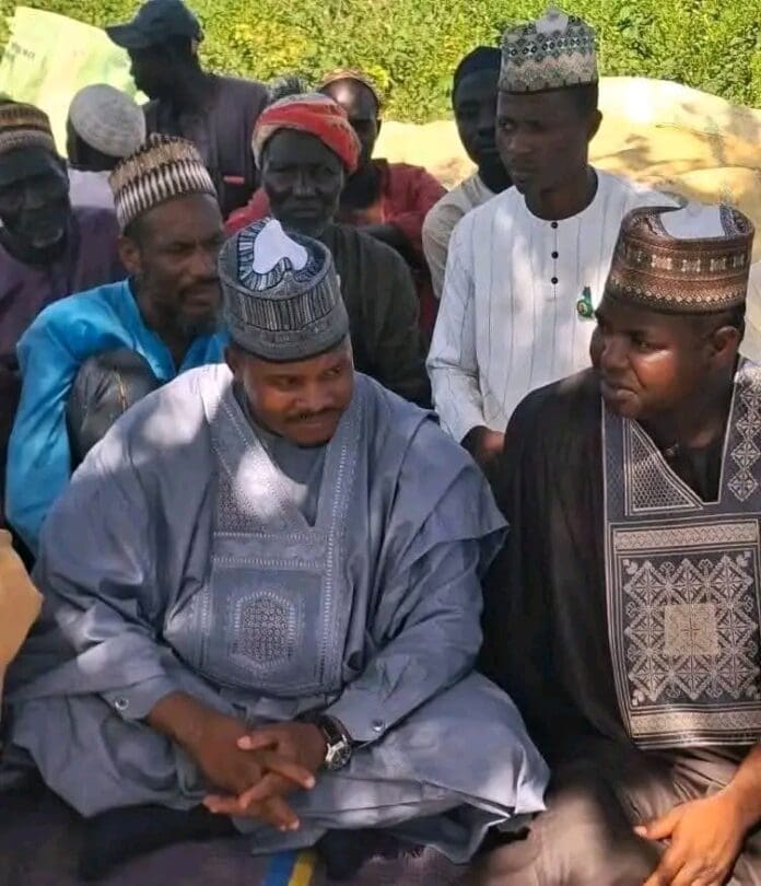 Sagir Tanimu attending controversial wedding. Credit Facebook