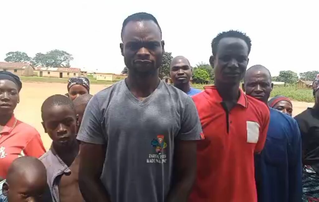 Samson Baruwa, Village Secretary of Agamah 
Credit Mike Odeh James 