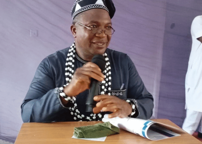 Chief Daniel Abomtse, Gwer-West Monarch Credit: Ekani Olikita.