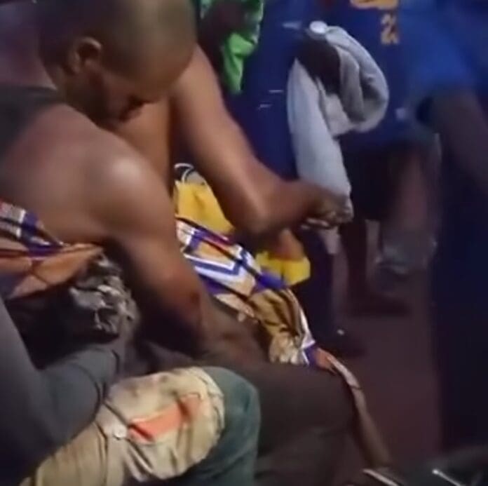 A corpse of Anwule Fulani Attack being conveyed to hospital morgue. Credit: Ohimini County press.