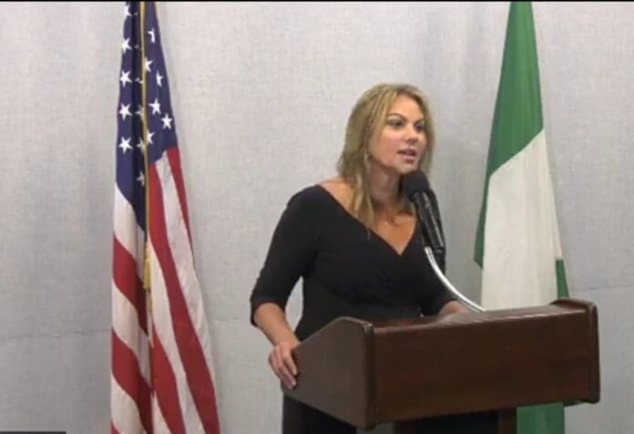 Lara Logan, Award-winning Investigative Journalist helps expose the real story behind the genocide of Christians in Nigeria. Credit: Zoom.