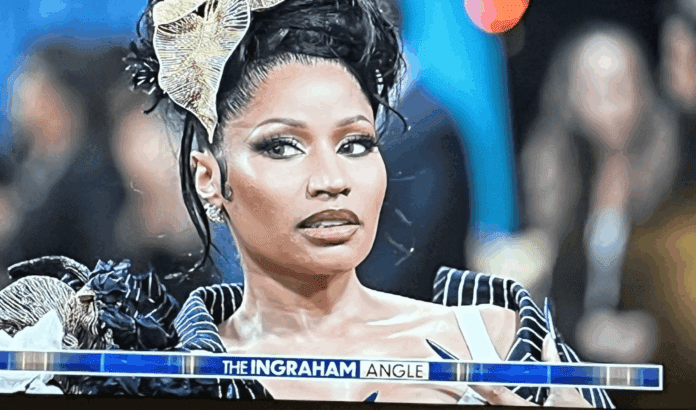 Mega Rapper Nikki Minaj joined US Ambassador Mike Walz to condemn Christian persecution at the UN at an event on Nov. 18. Fox News screen grab.