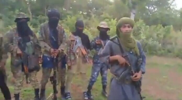 Al-Queada linked JNIM fighters published a video reportedly from Nigeria, the greenery checks out with the claim, likely in southern Niger state on the border with Benin, the terrorists threaten expansion to Benin, Togo and surprisingly Ghana. Photo is a screenshot from video posted by https://x.com/BrantPhilip_/status/1944154124683292745?t=1bYILNd9YtUBIXTSQWzwGA&s=08.