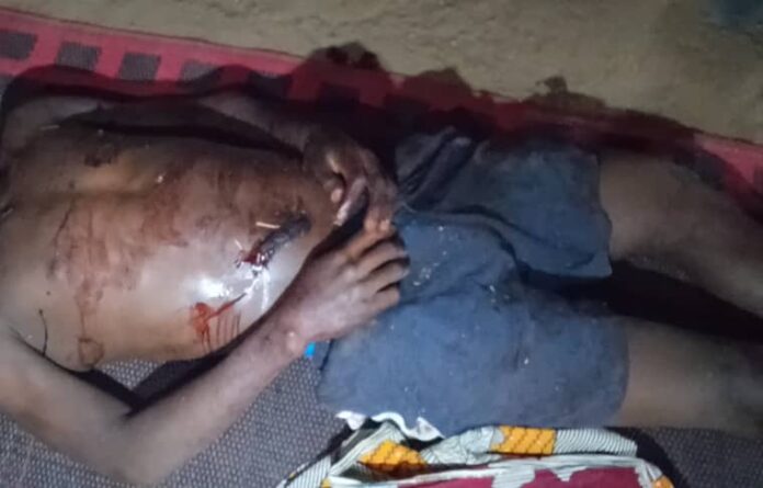 Manaon Joseph, Shot dead Credit Mike Odeh James