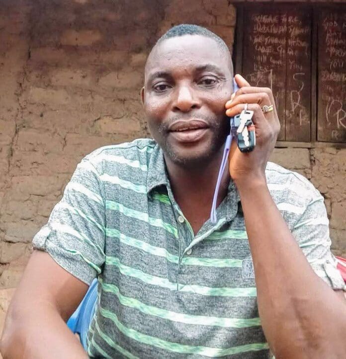 Silas Oloche Iduh, the arrested Agatu Youth Leader. Photo by Ekani Olikita.