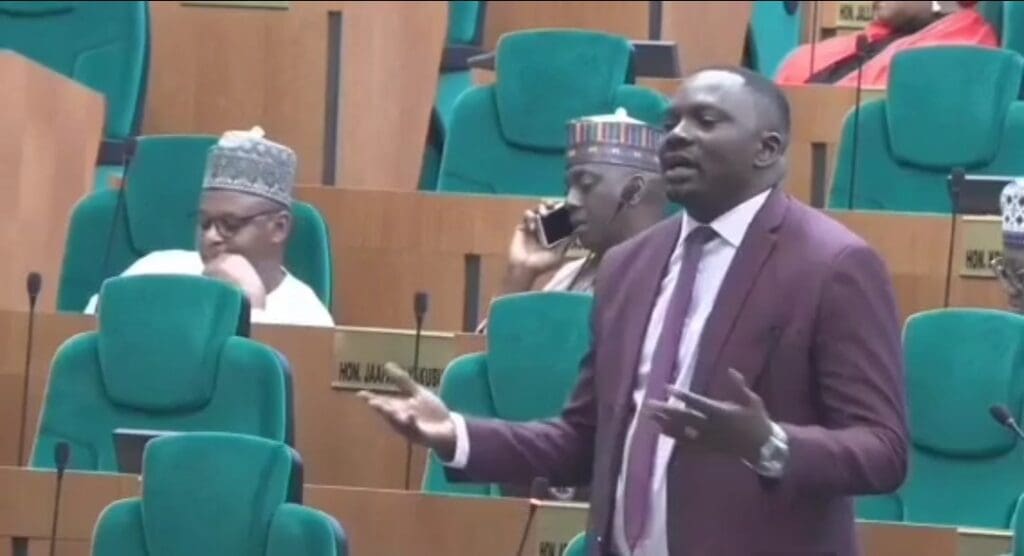 Pastor Ojotu Ojema (R-Apa/Agatu Federal Constituency). Photo by Ekani Olikita.