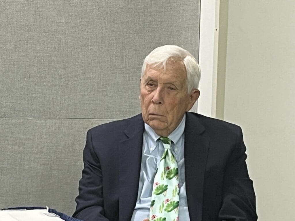 Former Congressman Frank Wolf, author of the International Religious Freedom Act of 1998. (photo Doug Burton).
