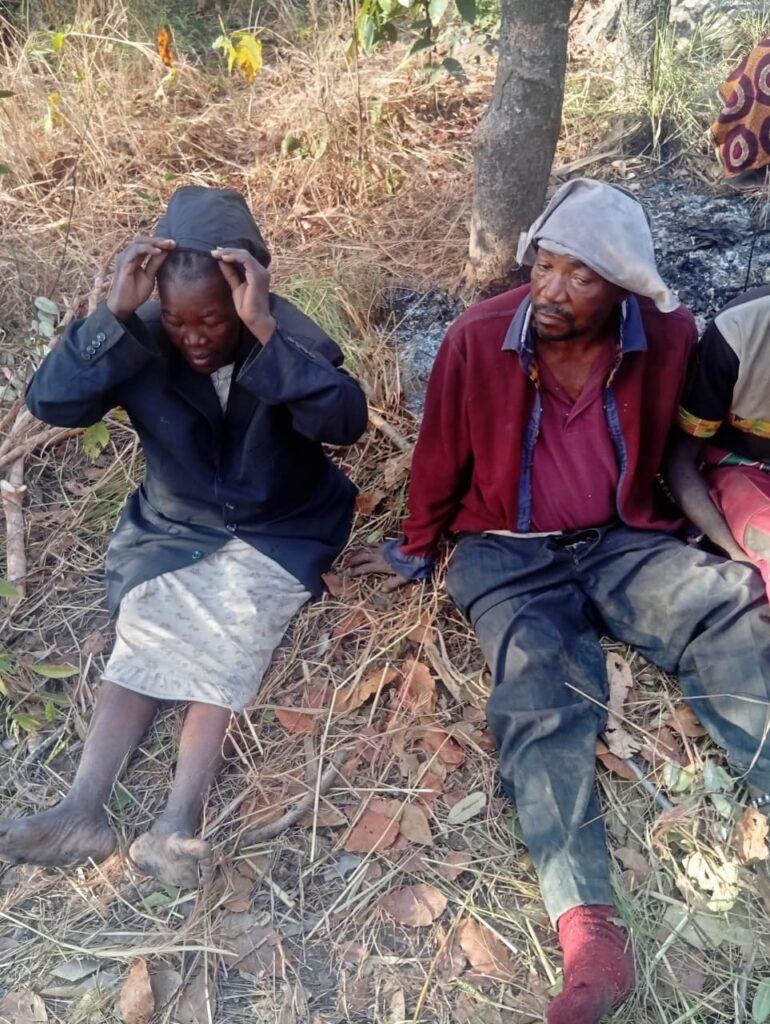 Weary looking photo of Venerable Edwin Achi and Mrs. Sarah Achi uploaded by their captors. CREDIT: Monsieur Avreel\X.