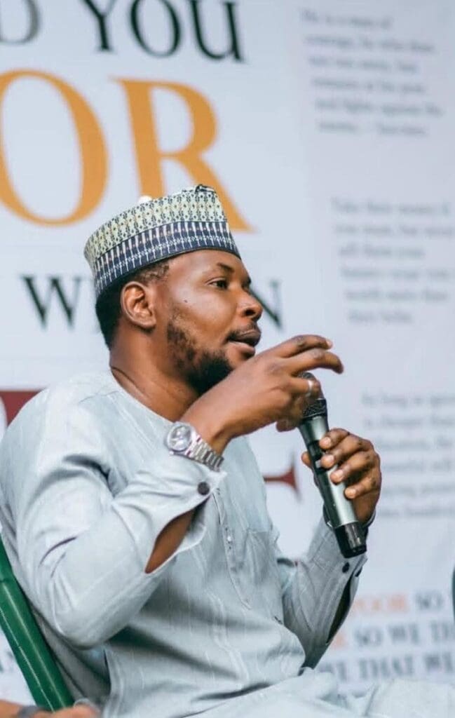 Public affairs analyst, Zariyi Yusuf. Credit: X
