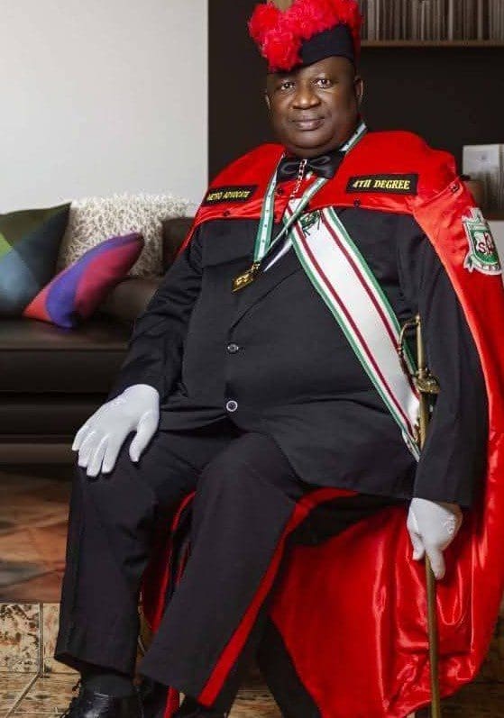 Picture of Barr. James Kanyip, Kaduna State Commissioner of Justice and Attorney General, who is also a Catholic Knight of St. Morumba (Credit: Facebook).