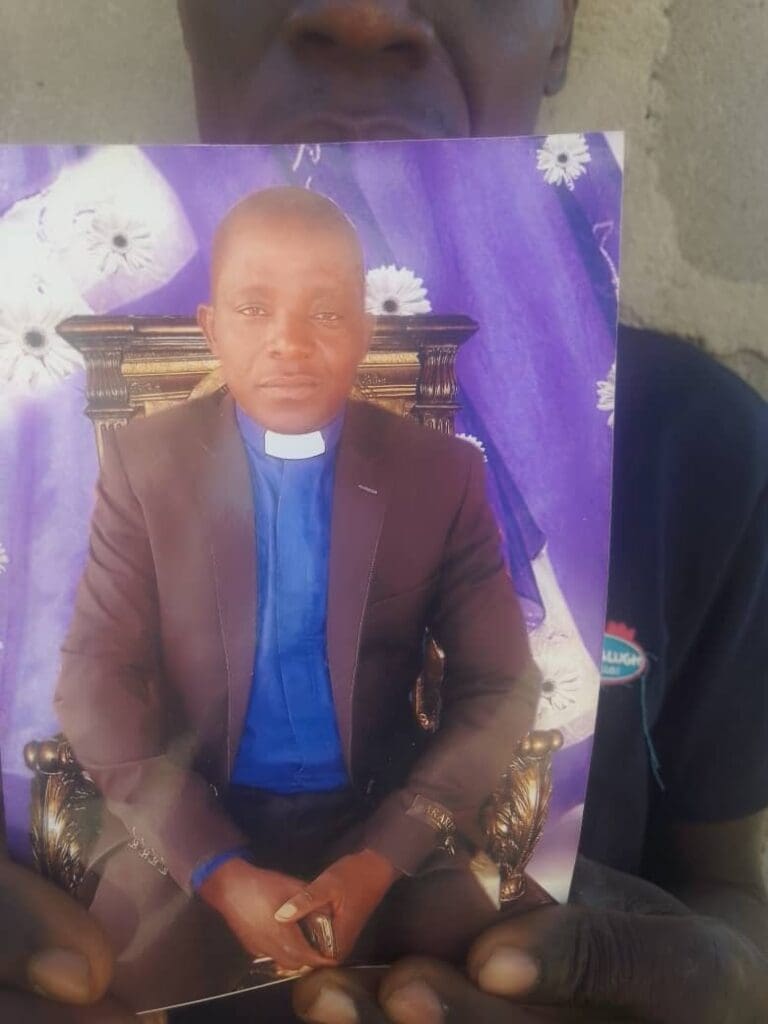 Rev. Philip Adamu, kidnapped from Unguwan Danladi, 2nd January, 2026 (Credit: Lika Binniyat)