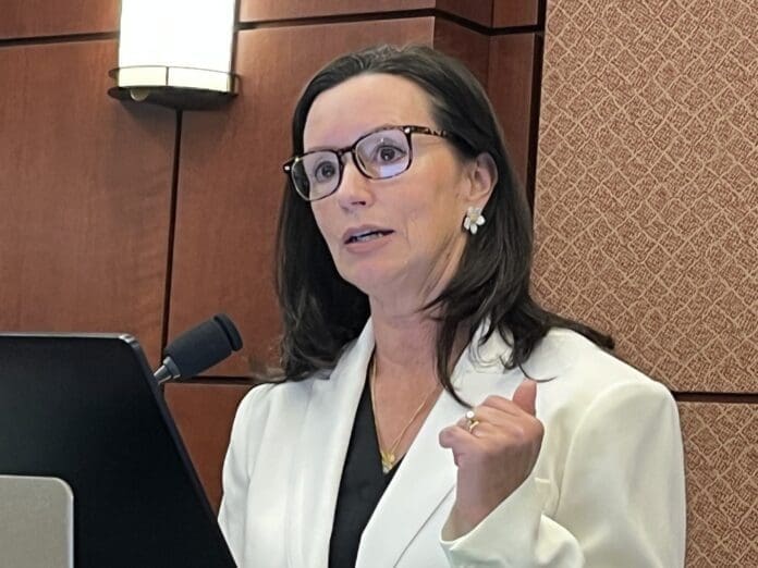 Maureen Ferguson, a commissioner on the U.S. Commission for International Religious Freedom, explained that Nigeria is the epicenter of Christian persecution worldwide. Photo by Doug Burton.