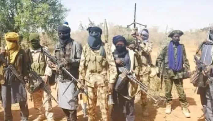 Fulani Terrorists in Zamfara Forest. Credit: Facebook