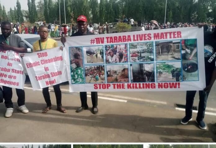 Christian Protesters in Abuja Credit Izighe Bitrus Adamu