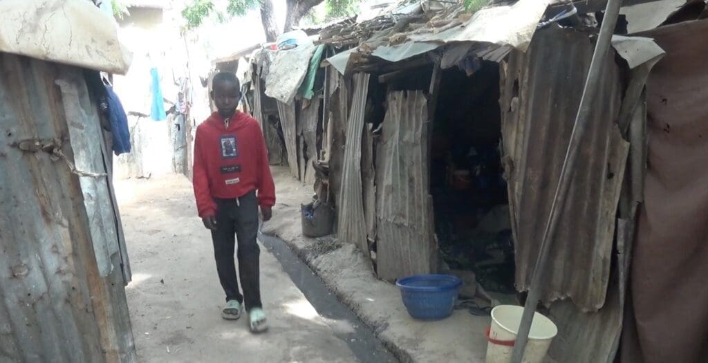 13-Year old Yohanna Emmanuel in his home; an IDP camp|Credit: Mary Kiara