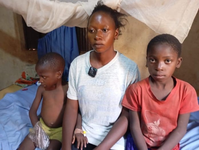 Susie David and her siblings were abducted by Fulani Ethnic Militia members during a coordinated attack. Credit: Mike Odeh James.