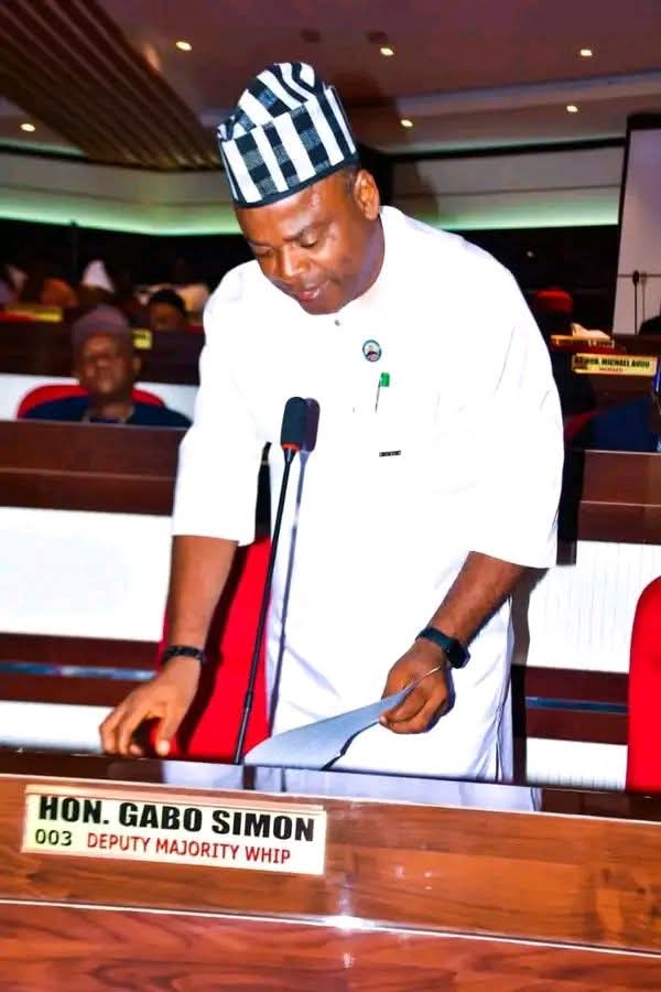 Simon Gabo, State Lawmaker, Ushongo Constituency Credit: Gabo photos