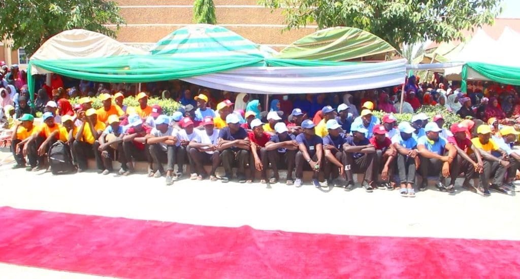Participants in Nigeria’s Operation Safe Corridor program, including former Boko Haram fighters, undergo vocational training in Borno State | Photo Credit: Mary Kiara