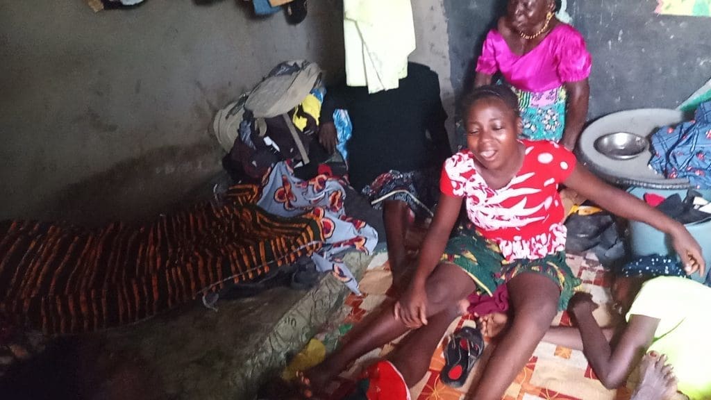 15 year old Agnes lost her father, the community leader of Ngbra-Zongo Lawrence Zongo TruthNigeria