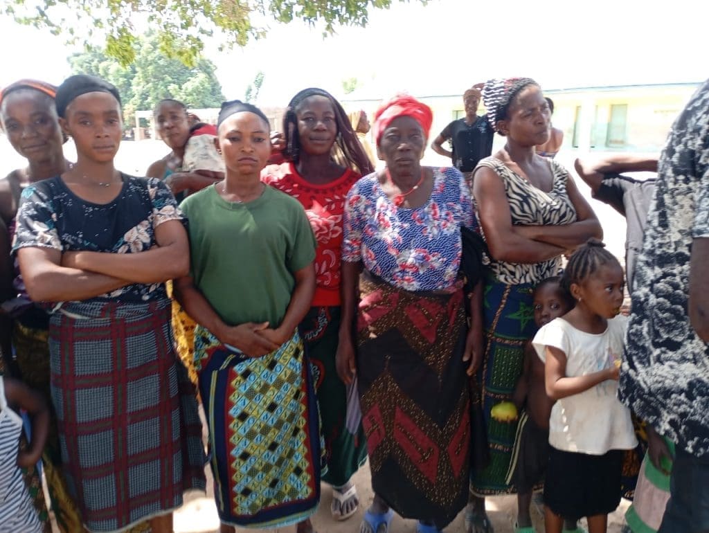Agatu Widows whose husbands were killed by Fulani Ethnic militia in 2024. Credit Mike Odeh James.