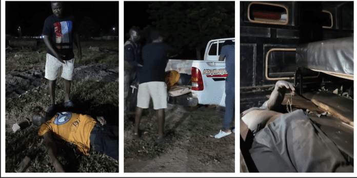 Bodies of victims of Fulani attacks on Ukpamaju in Otukpo and Ojano in Ohimini Credit: Meddy Olotu