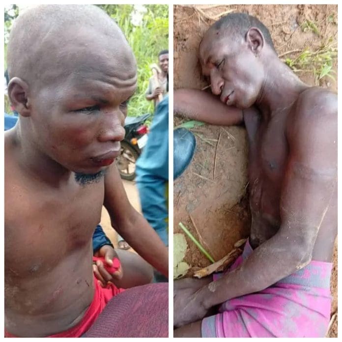 The apprehended Fulani Kidnappers Credit: Okpokwu County archive